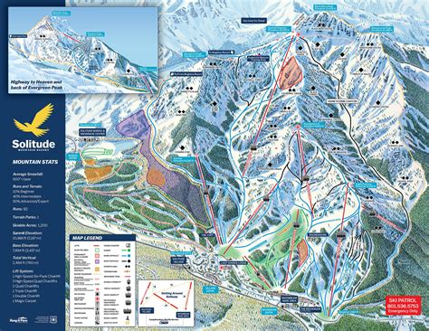 Solitude Mountain Resort - Map, Weather & Information - Ski Utah