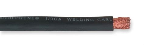 CAROL, 1/0 AWG Conductor Size, Black, Welding Cable - 1UGT5|01774.35.01 ...