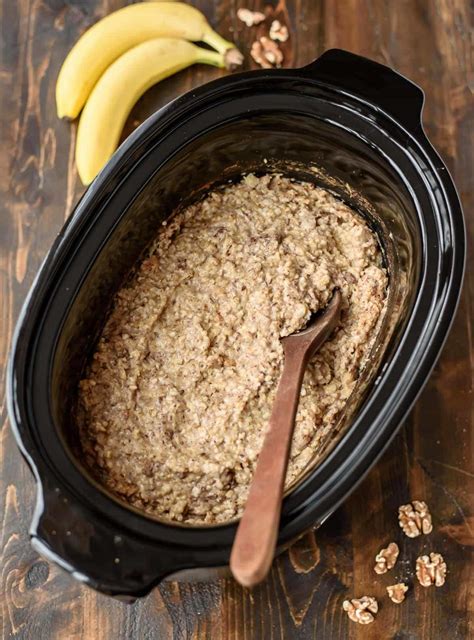 Overnight Slow Cooker Steel Cut Oats – WellPlated.com