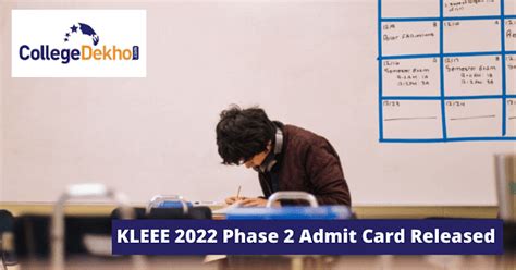 KLEEE 2022 Phase 2 Admit Card Released: Direct Link to Download, Steps ...