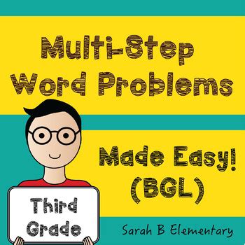 Image result for How to Solve Multi-Step Word Problems 3rd Grade