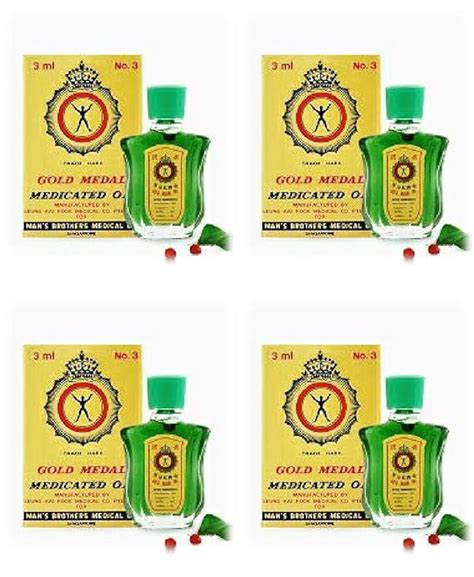 Axe brand universal oil Gold Medal Medicated Oil 3ML Pack of 4 ...