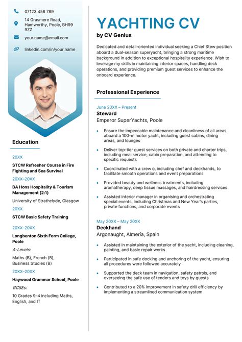 Yacht Crew List Template