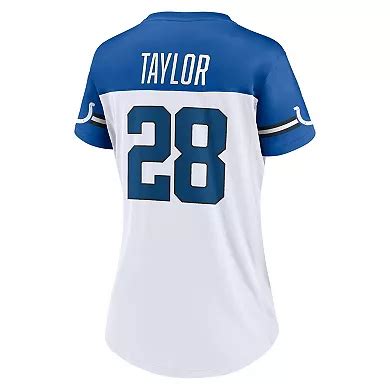 Women's Fanatics Branded Jonathan Taylor White Indianapolis Colts ...