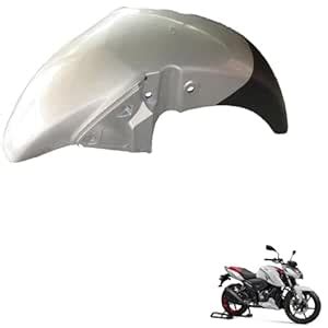GadiParts Bike Front Fender Mudguard/Mud Guard/Front Mudguard White ...