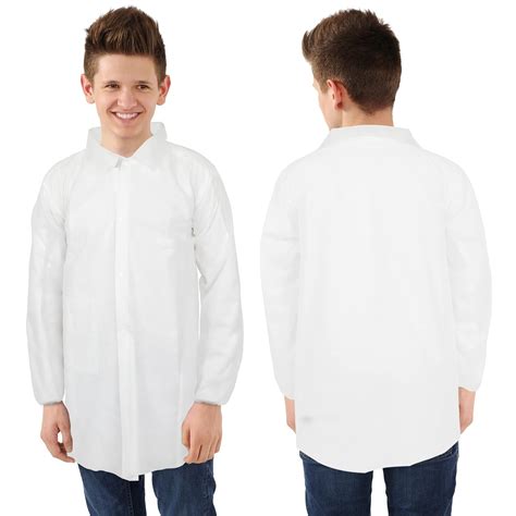 Disposable Lab Coats for Kids, 12 Pack - Lab Coats for Kids Science ...