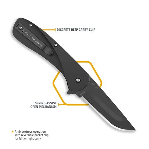 Outdoor Edge RAZOR VX1 3.0" Replaceable Blade Knife | GOHUNT