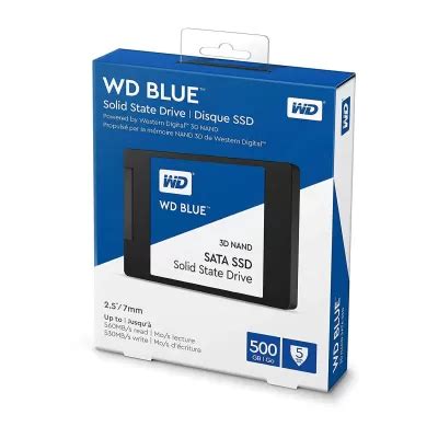 Western Digital WD Blue 500GB SSD 2.5inch SATA III Internal Solid Drive ...