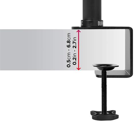 Duronic Quad Monitor Arm Stand Dm354 Four Screen Monitor Stand ...