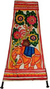 IndiaFx Handmade and Hand-Painted Goat Leather Lamps with Holder | 12 ...