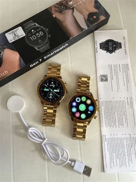 Gen 7 Smartwatch Digital Black Dial Men's Watch with Features Email ...