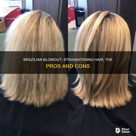 Brazilian Blowout: Straightening Hair, The Pros And Cons | ShunSalon