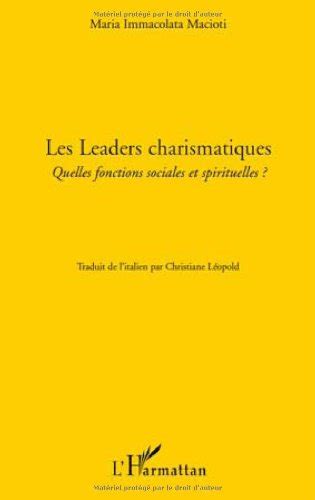 Amazon.in: Buy Les leaders charismatiques - quelles fonctions sociales ...