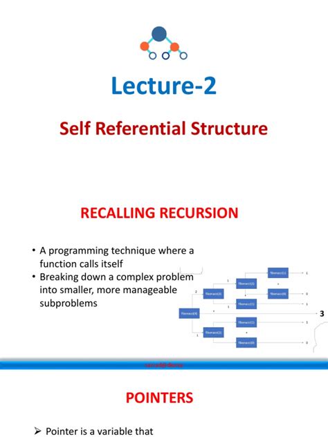 Lecture 02 - Self Referential Structure-1 | PDF