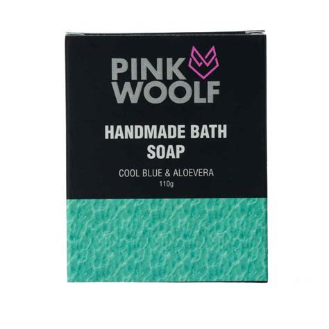 Bath Soap Cool Blue Aloe Vera - Luxury Soap for men – PinkWoolf