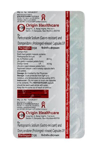 Pantogyn Dsr Capsule: Uses, Side Effects, Price & Substitutes