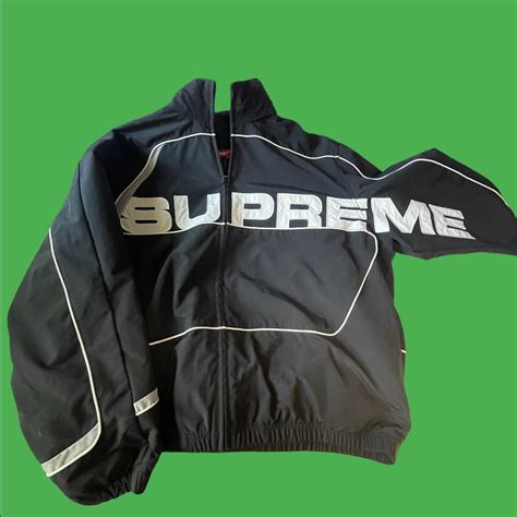 Supreme S paneled track jacket | Supreme clothing streetwear, Concept ...
