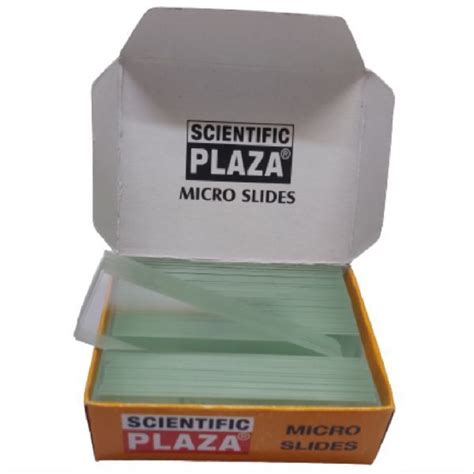 PLAZA ISI CERTIFIED MICROSCOPE SLIDES Manufacturer from Delhi