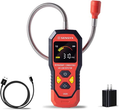 SENSYX Rechargeable HVAC Refrigerant Leak Detector, Halogen Freon ...