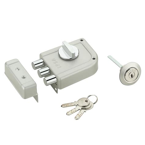 NL03 High Security Main Door Lock With 3 Key SS - IPSA