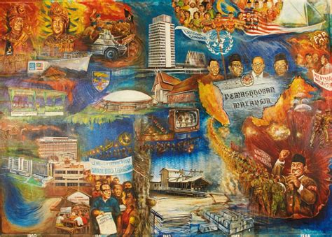 Maembong's Art Gallery : Truly Malaysian Art: Maembong's Art Gallery: History of Malaysia 1940-2011