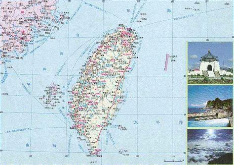 1984年台湾省政区图_地图114下载