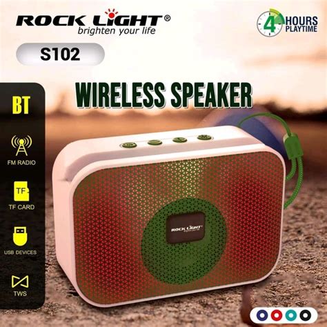 ROCK LIGHT S102 WIRELESS SPEAKER