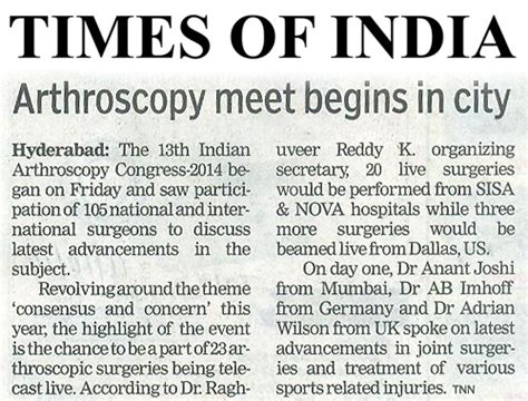 Sai Institute of Sports Injury & Arthroscopy - Anterior Cruciate ...