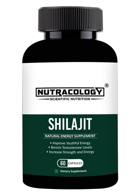 Get Shilajit Capsules for Strength, Stamina & Endurance - 60 Capsules ...