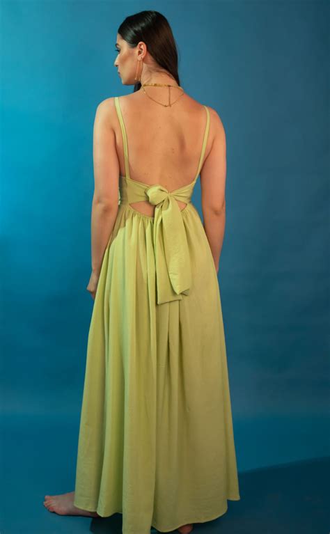 Buy Moss Maxi Dress Online | Stylish Maxi Dresses | Doki Doki World