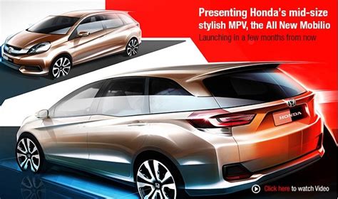 Honda Mobilio Spied on Indian Roads; Launch, Price Details - IBTimes India