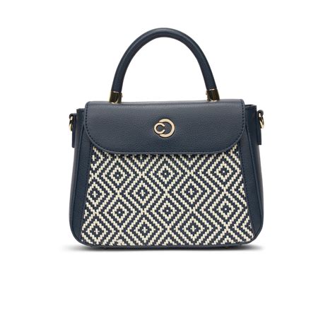 Buy Caprese Wind Small Midnight Blue Satchel Bag @ 1649 | Caprese Bags