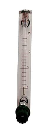 Bellstone 0-15 LPM Acrylic Body Rotameter (FOR AIR) : Amazon.in ...