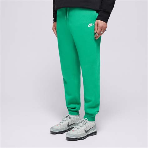 NIKE SPODNIE M NK CLUB BB JOGGER FN3787-324 ZIELONY | Męskie Spodnie w ...
