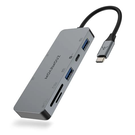 Type C (USB-C) 7 in 1 Hub - HDMI | Micro SD | PD Charge | USB C Data ...