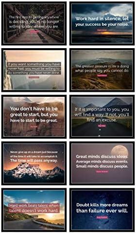 KREEPO Inspirational and Motivational Paper Poster for Student Wall and ...