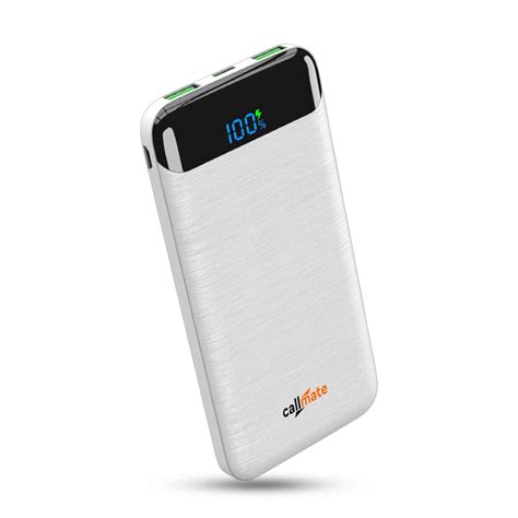 CALLMATE Chargemaster 100 Fast Charing 10000mAh Power Bank, 23W (2X QC3 ...