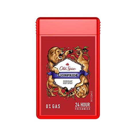 OLD SPICE Lionpride Pocket Deodorant/Body Spray - 0% Gas, 140 ML ...