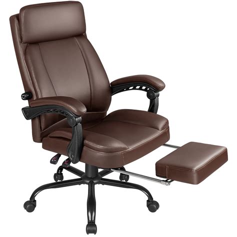Buy Lacoo Faux Leather High-Back Ergonomic Executive Office Chair with ...
