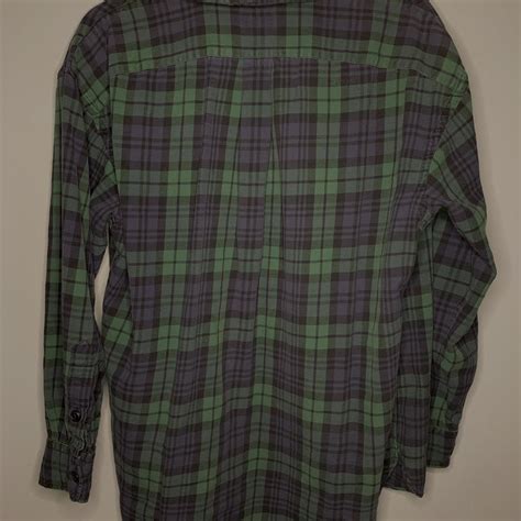 Green Ralph Lauren Polo Flannel. Good condition, no... - Depop