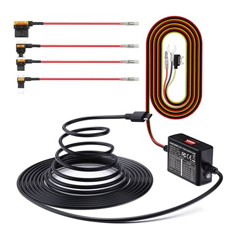 Vantrue 3-Lead ACC Hardwire Kit for N5, N4 Pro, N4, E1, E2, E3, S2, N2 ...