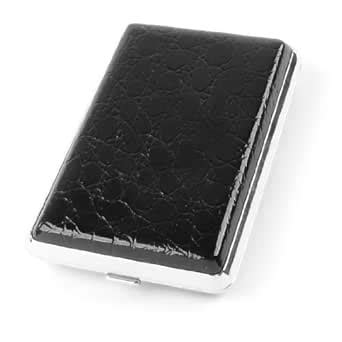 Alcoa PrimeMen Black Alligator Pattern Faux Leather Aluminum Cigarettes ...