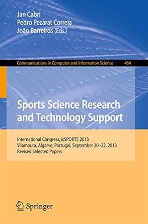 Buy Sports Science Research and Technology Support: International ...