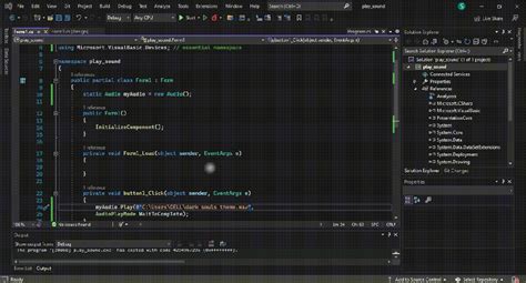 Image result for Play Sound Visual Basic