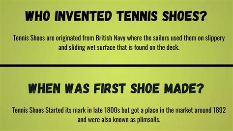 History of Tennis Shoes | PPTX