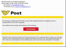 post nachnahme nicht wir warnen vor dieser gef 228 lschten e mail der post at post nachnahme nicht wir warnen vor dieser gef 228 lschten e mail der post at