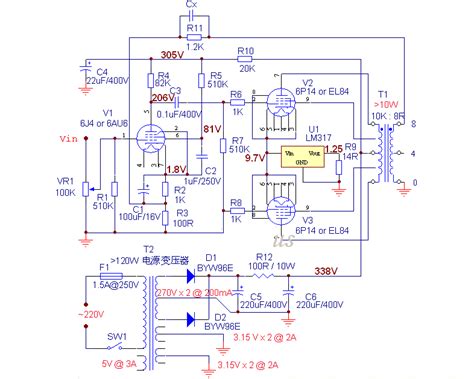 6J4/6AU6 EL84/6P14 Push Pull Amplifier PCB Board | Ubuy India