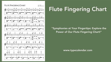 Image result for Advanced Flute Finger Chart