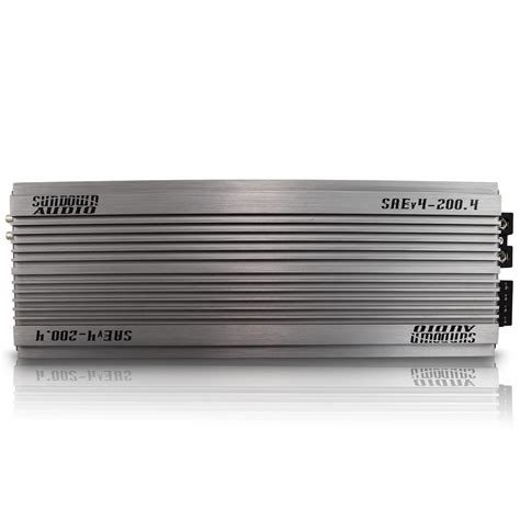 SUNDOWN AUDIO SAE Series, Version 4, 200 x 4, 4CH Amplifier - Team ...