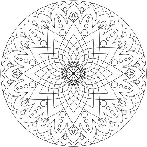 Printable Mandalas To Color - Printable Calendars AT A GLANCE